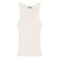 Topuri Ganni Cotton Tank Top Femei