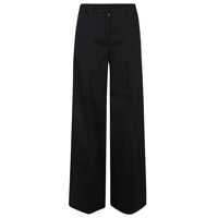 Pantaloni casual The Latest Alma Cotton Trousers Femei