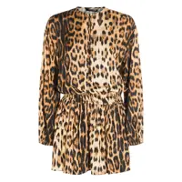 Rochii Roberto Cavalli Leopard Dress Femei