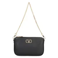 Genti de umar Valentino Garavani Vlogo Signature Leather Crossbody Bag Femei
