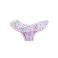 Costume de baie intregi MELLY-VIOLET FLOWERS 2124 VICHY TAPE Fete