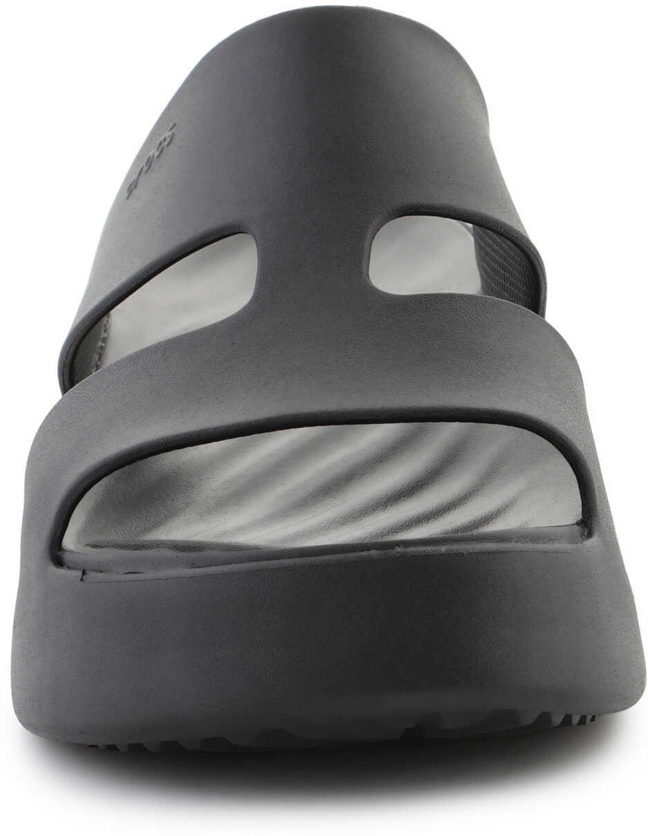 Slapi Crocs GETAWAY PLATFORM H - STRAP BLACK 209409 - 001 Black Femei (BM 18271420) 2