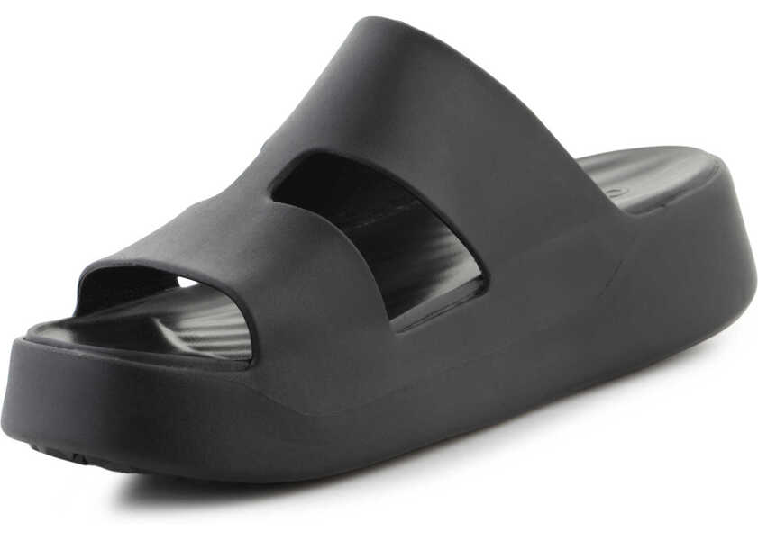 Slapi Crocs GETAWAY PLATFORM H - STRAP BLACK 209409 - 001 Black Femei (BM 18271420) 3