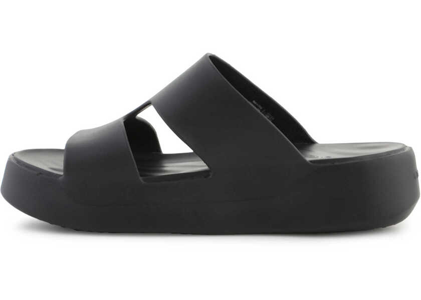 Slapi Crocs GETAWAY PLATFORM H - STRAP BLACK 209409 - 001 Black Femei (BM 18271420) 4