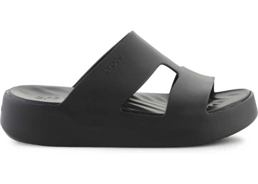 Slapi Crocs GETAWAY PLATFORM H - STRAP BLACK 209409 - 001 Black Femei (BM 18271420) 6