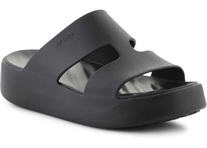 Slapi Crocs GETAWAY PLATFORM H - STRAP BLACK 209409 - 001 Black Femei (BM 18271420) 1