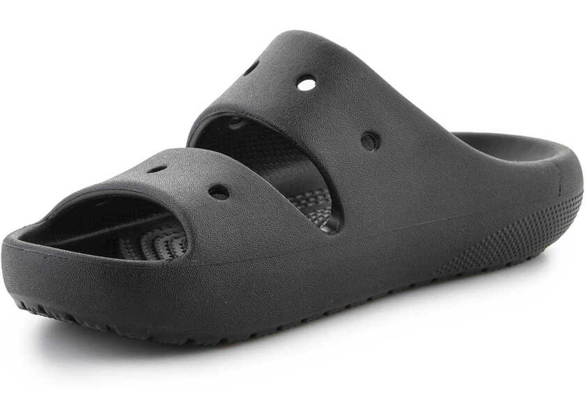 Papuci Crocs Classic Sandal v2 K Black Black Baieti (BM 18271444) 3