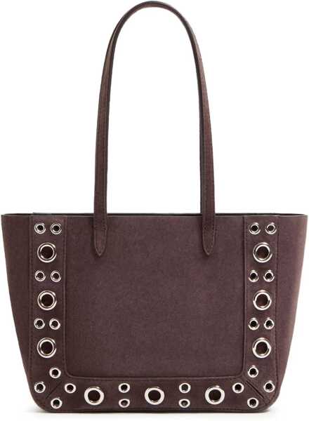 Genti de umar Valentino Garavani Suede Nellcte Tote Bag TESTA DI MORO Femei (BM 18271483) 2