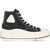 R13 High Top Sneakers BLACK CANVAS