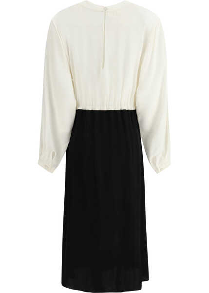 Rochii CRIDA MILANO Correr Midi Dress BLACK/WHITE Femei (BM 18271531) 2