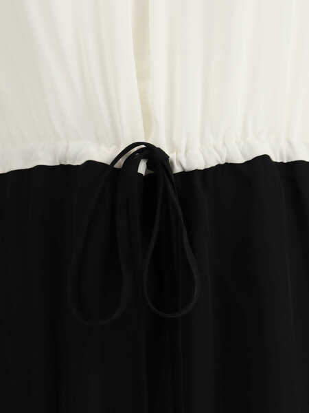 Rochii CRIDA MILANO Correr Midi Dress BLACK/WHITE Femei (BM 18271531) 3