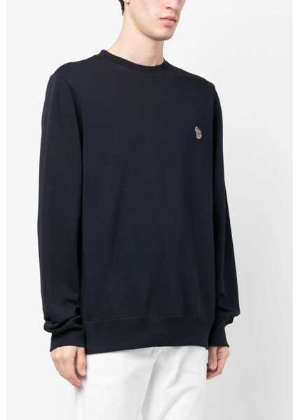 Bluze de trening Paul Smith Regular Fit Sweatshirt BLUE Barbati (BM 18271666) 3