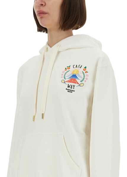 Bluze de trening Casablanca Casaway Mountain Sweatshirt IVORY Femei (BM 18271684) 4