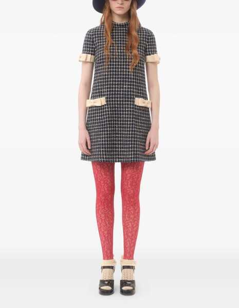 Rochii casual Valentino Garavani Boucle Short Dress BLUE Femei (BM 18271693) 3