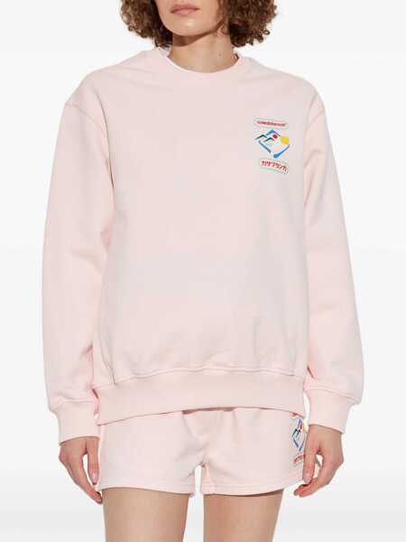 Bluze de trening Casablanca Montagne Sportif Sweatshirt PINK Femei (BM 18271696) 3