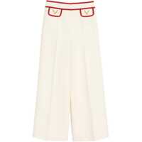 Pantaloni casual Crepe Couture Pants Femei