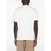 Tricouri Brunello Cucinelli pentru Barbati - Tricouri Brunello Cucinelli Logoed T-Shirt OFF WHITE Barbati (BM 18271792) - B-mall.ro