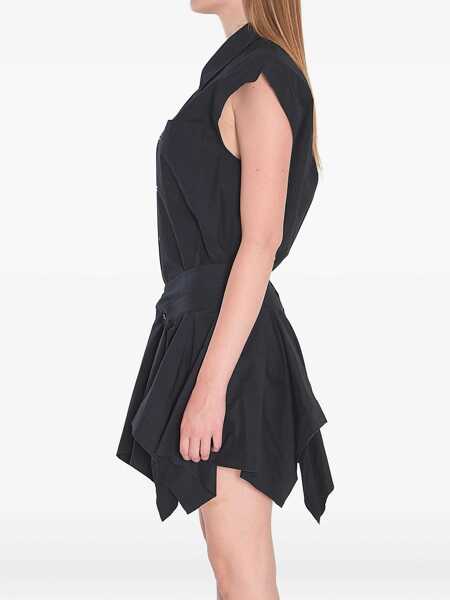 Rochii elegante Alexander Wang Shirt Dress BLACK Femei (BM 18271843) 3