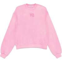 Hanorace Puff Print Sweatshirt In Brushed Terry Femei