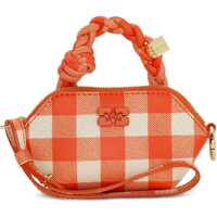 Genti de mana Ganni Bou Nano "Vichy" Bag