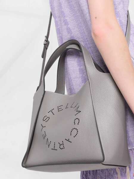 Genti de umar Stella McCartney Borsa A Tracolla Con Logo GREY Femei (BM 18271891) 3