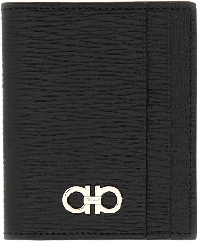 Portofele Ferragamo Portacarte In Pelle BLACK Barbati (BM 18271921) 2