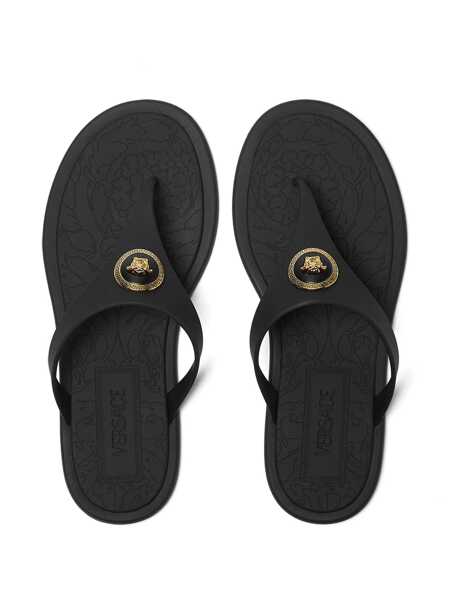 Sandale Versace Versace Alia Rubber Slides Black Femei (BM 18272271) 3