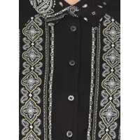 Camasi Pinko Dama - Camasi Pinko Pinko Printed Viscose Shirt Black Femei (BM 18272439) - B-mall.ro