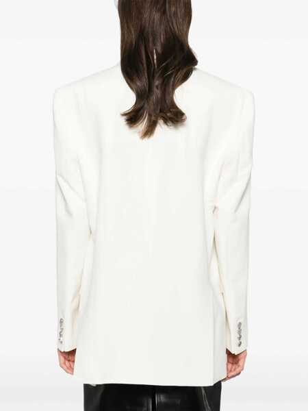 Sacouri MUGLER Mugler Double-Breasted Jacket WHITE Femei (BM 18273165) 4
