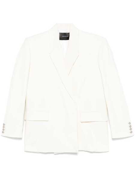Sacouri MUGLER Mugler Double-Breasted Jacket WHITE Femei (BM 18273165) 1