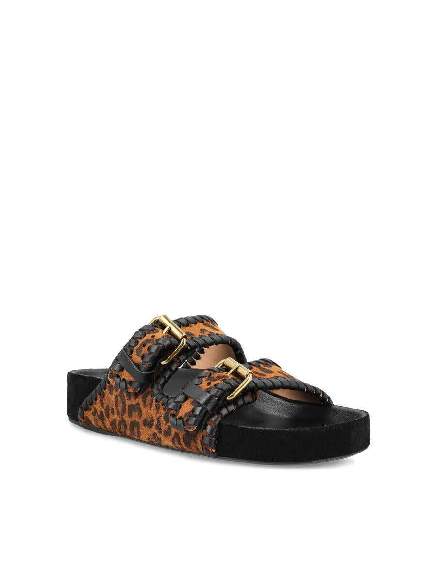 Sandale Isabel Marant Isabel Marant Sandals BROWN Femei (BM 18273261) 2