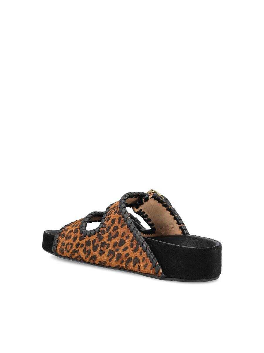 Sandale Isabel Marant Isabel Marant Sandals BROWN Femei (BM 18273261) 3