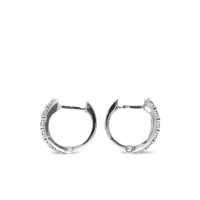 Cercei Emanuele Bicocchi Crystal Hoop Earrings Femei