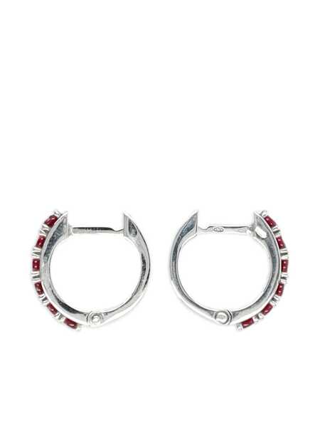 Cercei Emanuele Bicocchi Emanuele Bicocchi Crystal Hoop Earrings Red Femei (BM 18273291) 1