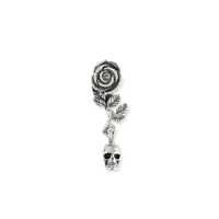 Bijuterii Emanuele Bicocchi Rose And Skull Earring Femei