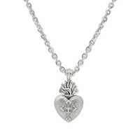 Bijuterii Emanuele Bicocchi Large Sacred Heart Necklace Femei