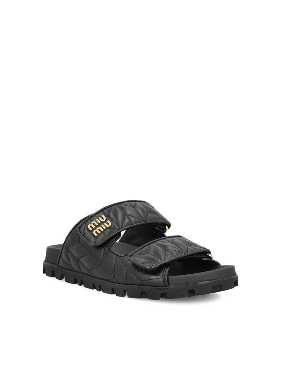 Sandale Miu Miu Miu Miu Sandals Black Femei (BM 18273783) 2