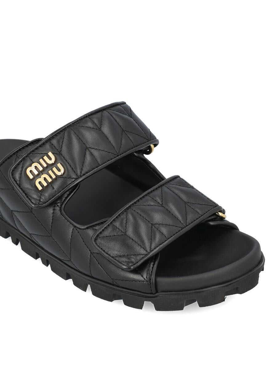 Sandale Miu Miu Miu Miu Sandals Black Femei (BM 18273783) 4
