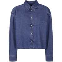 Camasi 7 For All Mankind 7 For All Mankind "Nina" Cropped Shirt Hiro Clothing