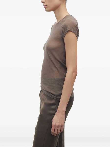 Topuri THE ROW The Row T-Shirts And Polos BROWN Femei (BM 18275160) 2