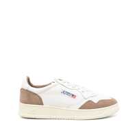 Sneakers Autry 'Medalist' Sneakers In White Leather And Brown Suede Barbati