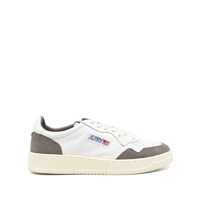 Sneakers Autry 'Medalist' Sneakers In White Leather And Grey Suede Barbati