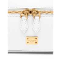 Genti de umar Dolce & Gabbana Dama - Genti de umar Dolce & Gabbana Sicily Cube White Shoulder Bag With Logo Plaque On The Front And Double Zip In Leather Woman WHITE Femei (BM 18275895) - B-mall.ro