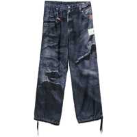 Blugi Maison Mihara Yasuhiro T.A.Trompe L`Oeil Denim Pants Clothing Femei