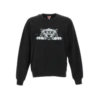 Pulovere Kenzo " Happy Tiger" Embroidered Classic Sweatshirt Clothing Femei