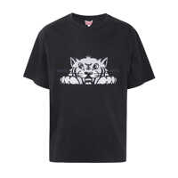 Tricouri Kenzo "Gots Happy Tiger" Embroidered Oversize Tshirt Clothing Femei