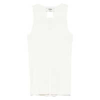 Pulovere Fendi Silk And Cotton Blend Top Femei