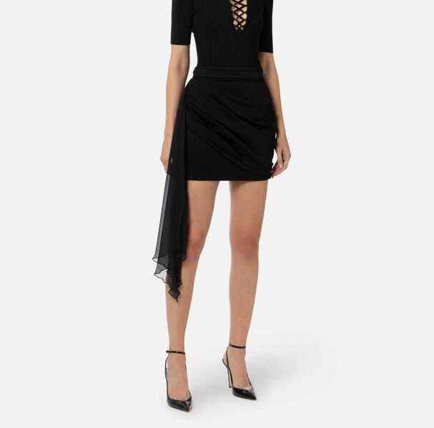 Fuste Elisabetta Franchi Elisabetta Franchi Gonna Black Femei (BM 18276762) 1