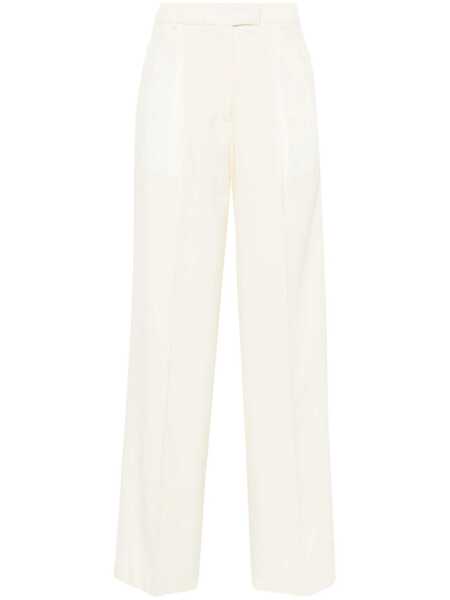 Pantaloni casual OFFICINE GENERALE Officine Gnrale Nastia Pants Itl Virgin Wool Clothing WHITE Femei (BM 18278094) 1