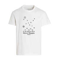 Tricouri Maison Margiela Logo Embroidery T-Shirt Barbati